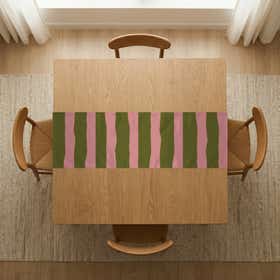Havana Stripes Custom Table Runner - Velvet Satin 4