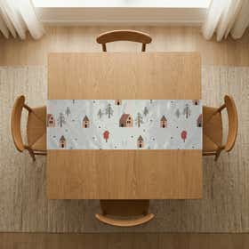 Winter Home Custom Table Runner - Velvet Satin 6