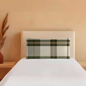 Woodland Plaid Custom Bed Pillow - Microdenier Polyester 13