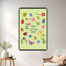 Little Bug Poster Print - Mounting 20