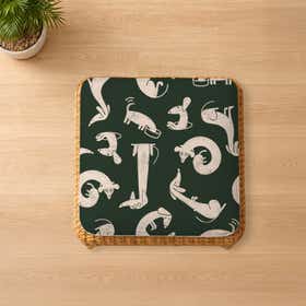 Furry Tales Custom Square Seat Cushion - Weave Loom 12