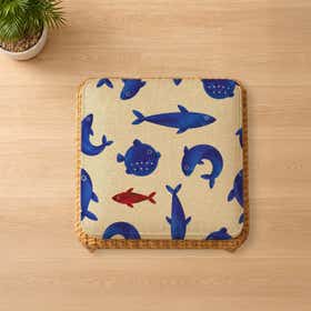 Ocean Parade Custom Square Seat Cushion - Canvas 20