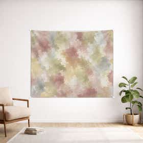 Pastel Haze Custom Wall Tapestry - Weave Loom 19