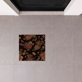 Dusky Bloom Custom Doormat - Square 8