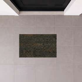 Distressed Damask Custom Doormat - Rectangle 7