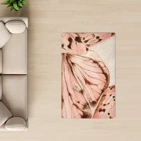 Moth Custom Rug - Rectangle - Silken Plush 4