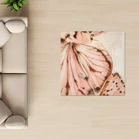 Moth Custom Rug - Square - Silken Plush 7