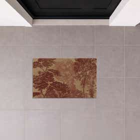Forest Toile Custom Doormat - Rectangle 2