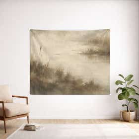 Quiet Nature Custom Wall Tapestry - Weave Loom 13