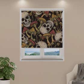 Skull Forest Custom Roller Shade - Mesh 14