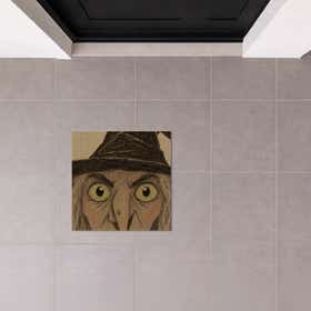 Witch Custom Doormat - Square 15