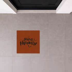 Happy Halloween Custom Doormat - Square 6