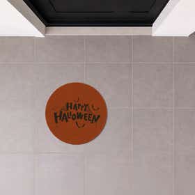 Happy Halloween Custom Doormat - Round 7