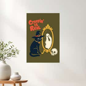 Creepin it Real Acrylic Print - Premium Gloss Photo Paper 15