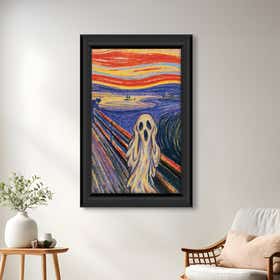 Spooky Scream Poster Print - Framing 12
