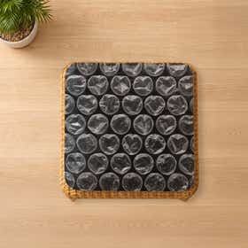 Bubble Vision Custom Square Seat Cushion - Canvas 19