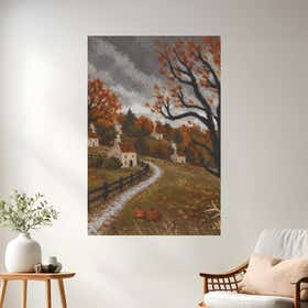 Haunted Harvest Poster Print - Just Print 9