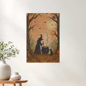 Witchy Woods Acrylic Print - Premium Metallic Photo Paper 20