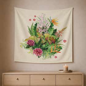 Custom Wall Tapestry - Velvet Satin 1