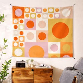 Custom Wall Tapestry - Velvet Satin 1