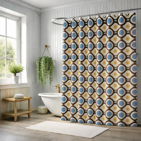 Custom Shower Curtain -  Hydro Shield - White 2