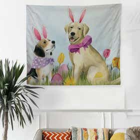 Custom Wall Tapestry - Velvet Satin 5