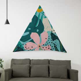 Custom Triangular Tapestry - Weave Loom 2