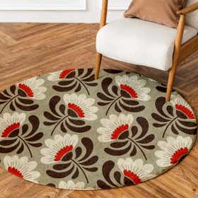 Custom Rug - Round - Luxe Grain 4
