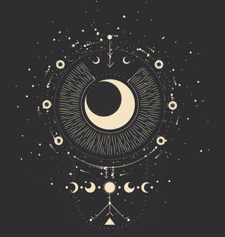 Lunar Reverie: Cosmic Constellations in Ivory 15