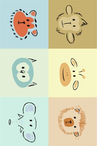 Sketchy Animal Faces 16