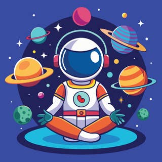 Astronaut Meditation 14