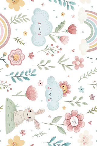 Whimsical Spring Meadow 12