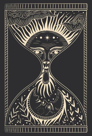 Cosmic Timepiece: Sun, Moon, and Grasped Eternity 20