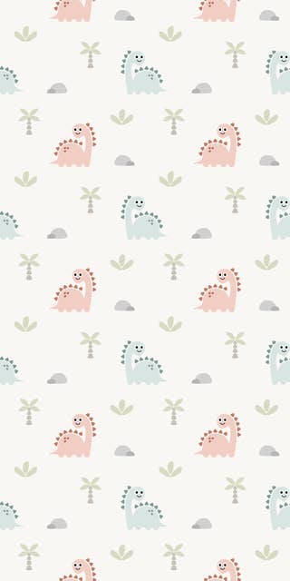 Cute Dinosaurs Pattern 3