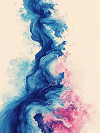 Whimsical Paint Swirl 19