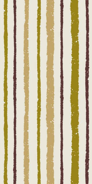 Warm Botanical Stripe 10
