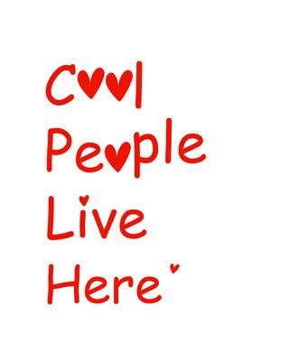 Cool People Live Here 16