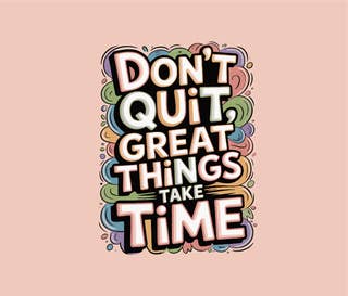 Don't Quit 1