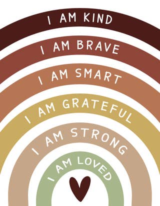 I Am Statements Rainbow 7