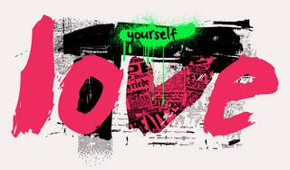 Love Yourself Graffiti 24