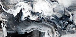 Monochrome Charcoal Swirl 15