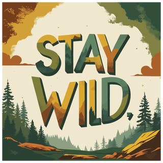 Stay Wild Forest 15