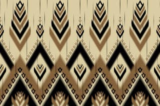 Dynamic Zigzag Ikat 22