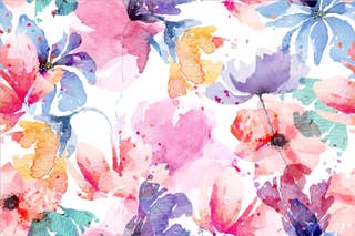 Watercolor Bloomscape 24
