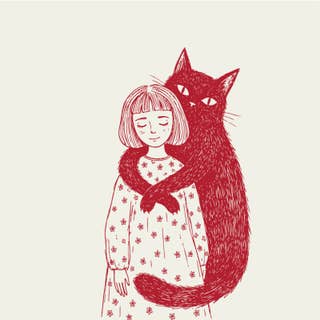 Purrfect Hug Red 12