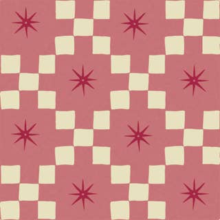Retro Check Rose 19
