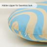 Custom Round Throw Pillow - Canvas 3