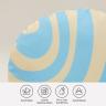 Custom Round Throw Pillow - Canvas 8