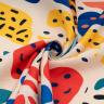 Polyester Fabric - Striped Peach 7