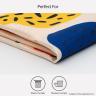 Polyester Fabric - Striped Peach 2
